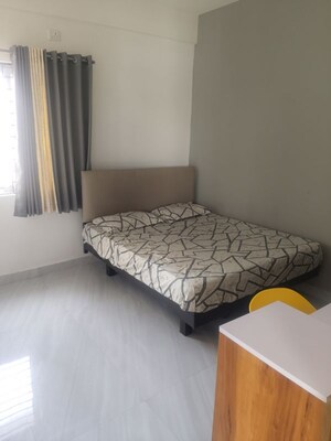 Bedroom in 1 BHK Apartment at Krishna Residency Kadubeesanahalli, Kadubeesanahalli – for Rent