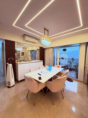 Living Room in 3 BHK Apartment at Garden View Manpada, Manpada – for Sale