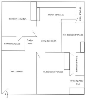 2.5 BHK Apartment – Map Location View at Samruddhi Bright Homes, Brookefield - for Sale
