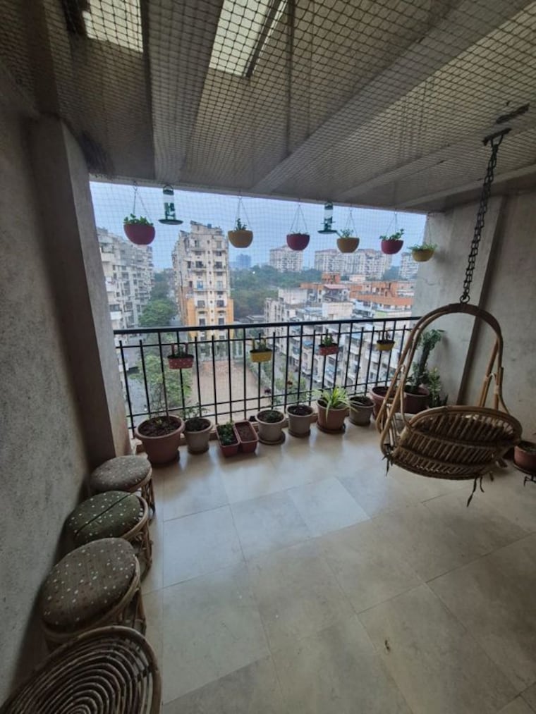 Balcony, eisha-loreals 2.5 Bedroom 1460 Sq.Ft. Apartment In Kondhwa Pune 10603942