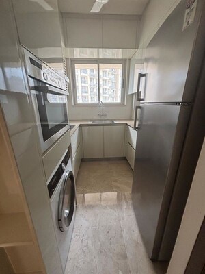 Kitchen in 1 BHK Apartment at Hiranandani Regent Hill, Powai – for Rent