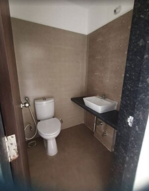 Bathroom in 2 BHK Apartment at Hiranandani Estate Aralia, Ghodbunder Road – for Rent