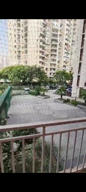 Balcony in 3 BHK Apartment at JKG Heights, Vasundhara Sector 6 – for Rent