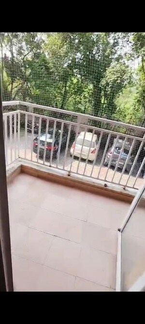Balcony in 3 BHK Apartment at JKG Heights, Vasundhara Sector 6 – for Rent