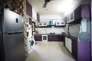Kitchen in 3 BHK Apartment at Nikol – for Sale