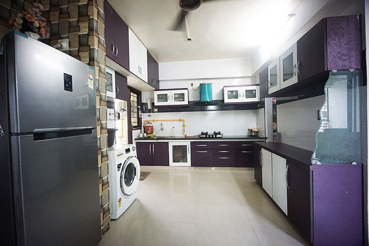 Kitchen, nikol 3 Bedroom 187 Sq.Yd. Apartment In Nikol Ahmedabad 10604086