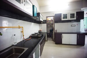 Kitchen in 3 BHK Apartment at Nikol – for Sale