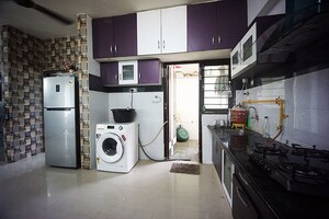 Kitchen in 3 BHK Apartment at Nikol – for Sale