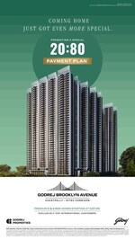 4 BHK + Study Room,Extra Room,Store Room 3261 Sq.Ft. Apartment in Godrej Brooklyn Avenue