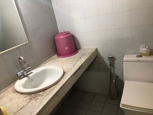 Bathroom in 2 BHK Apartment at Jagannath CHS, Sangamvadi – for Rent
