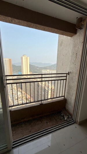 Balcony in 2 BHK Apartment at JP North Elara, Mira Road – for Rent