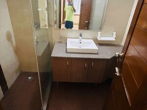 Bathroom in 3 BHK Builder Floor at Greater Kailash ii – for Rent