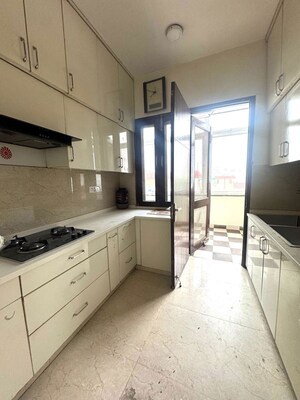 Kitchen in 3 BHK Builder Floor at Uppal Southend, Sector 49 – for Rent