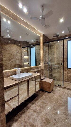 Attached Bathroom in 4 BHK Builder Floor at DLF Queens Court, Greater Kailash ii – for Sale
