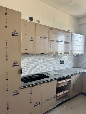 Kitchen in 3 BHK Builder Floor at Lavender Floors, Sector 89 – for Rent