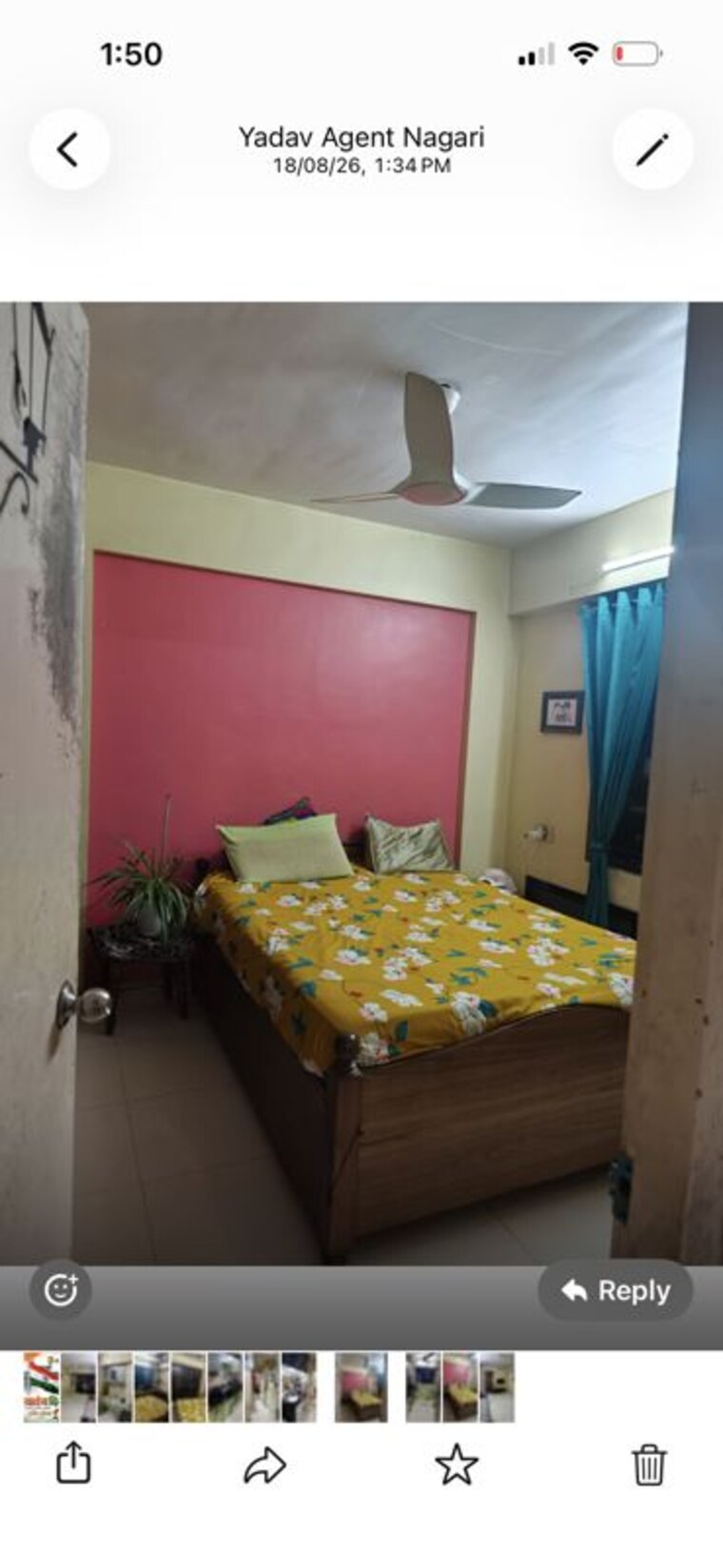 Bedroom, prakruti-park 1 Bedroom 650 Sq.Ft. Apartment In Brahmand Thane 10604217