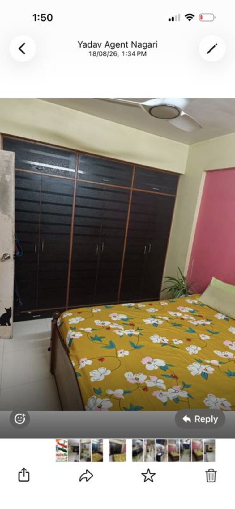 Bedroom, prakruti-park 1 Bedroom 650 Sq.Ft. Apartment In Brahmand Thane 10604217