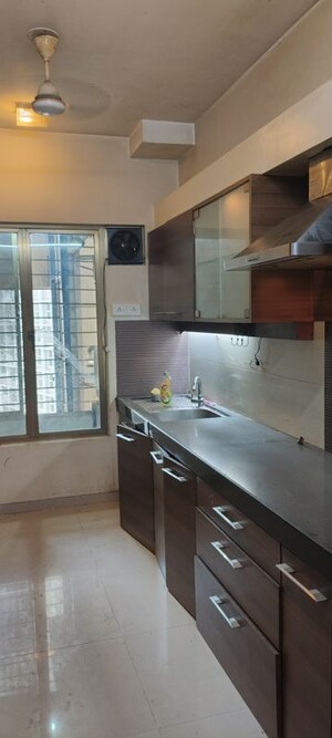 Kitchen in 3 BHK Apartment at Oberoi Springs, Andheri West – for Rent
