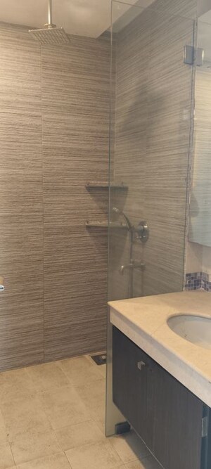 Bathroom in 3 BHK Apartment at Oberoi Springs, Andheri West – for Rent