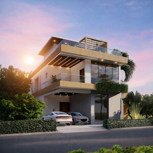 3 BHK Villa – Exterior View View at Gachibowli - for Sale
