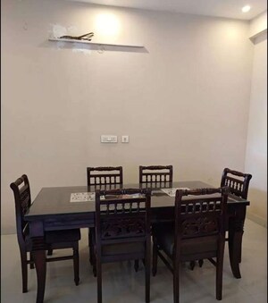 Dining area in 3 BHK Apartment at Sunshine Enclave, Vip Road – for Rent