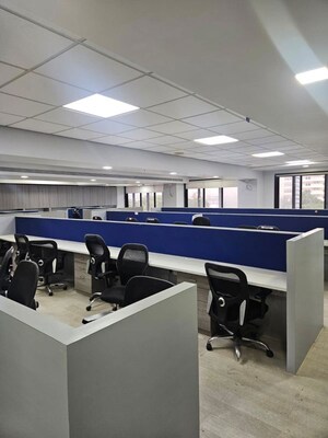 Team Area in  Office Space at Vaibhav Chambers, Bandra East – for Rent
