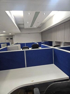 Team Area in  Office Space at Vaibhav Chambers, Bandra East – for Rent
