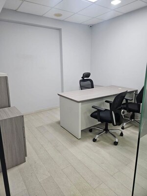 Team Area in  Office Space at Vaibhav Chambers, Bandra East – for Rent