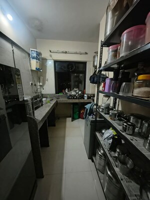 Kitchen in 1 BHK Apartment at Adhiraj Kaveri CHS, Sector 5 Kharghar – for Rent
