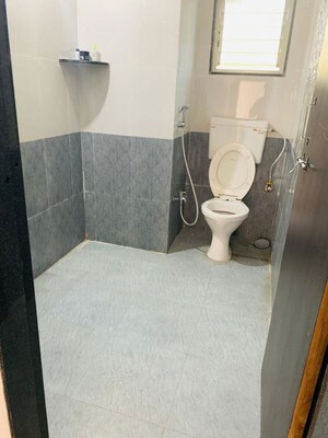Bathroom in 2 BHK Apartment at Chandan Shopping Center, Kharadi – for Rent