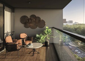 Balcony in 3 BHK Apartment at South Bopal – for Sale