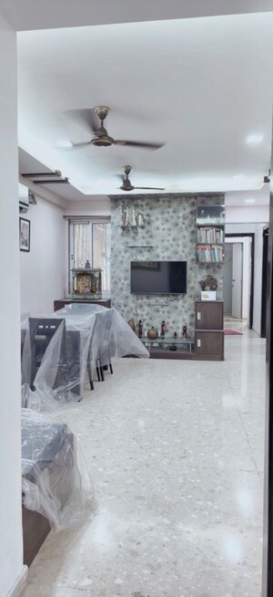 Living Room in 3 BHK Apartment at Ashar Residency, Pokhran Road No Two – for Sale