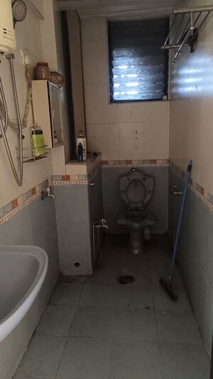 Bathroom in 3.5 BHK Apartment at Nilgiri Tower, Kharghar – for Sale