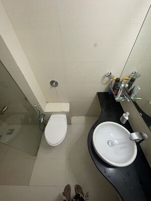 Bathroom in 3 BHK Apartment at Nahar Amrit Shakti, Chandivali – for Rent
