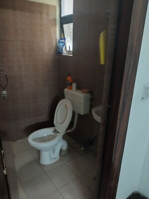 Bathroom in 2.5 BHK Apartment at Amrapali Terrace Homes, Tech Zone 4 Greater Noida – for Rent