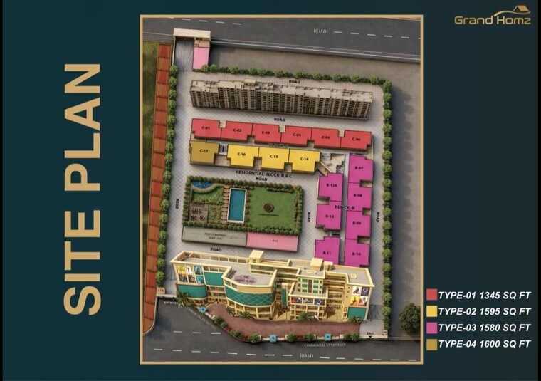 Master Plan, raj nagar extension 3 Bedroom 1345 Sq.Ft. Builder Floor In Raj Nagar Extension Ghaziabad 10604361