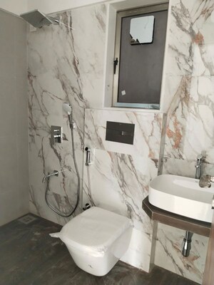 Bathroom in 2.5 BHK Apartment at Sujanya Rachanaa, Andheri West – for Rent