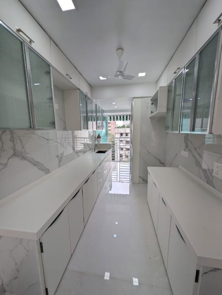 Kitchen, parel 3 Bedroom 1050 Sq.Ft. Apartment In Parel Mumbai 10604438