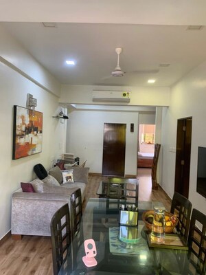 Living Room in 2 BHK Apartment at Bandra West – for Rent