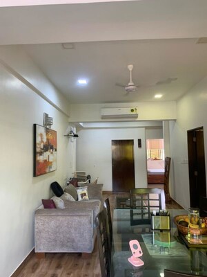Living Room in 2 BHK Apartment at Bandra West – for Rent