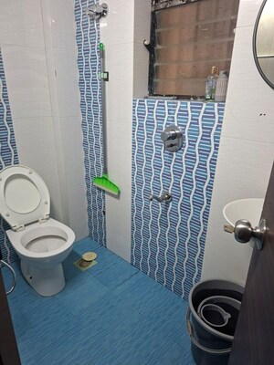 Bathroom in 2 BHK Apartment at Khar West – for Rent
