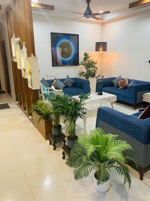 Living Room in 4 BHK Apartment at Lodha Bellezza Sky Villas, Kukatpally – for Rent