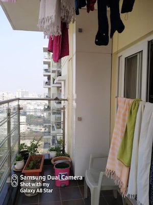 Staircase in 3 BHK Apartment at Prestige Ivy Leagu, Kondapur – for Rent
