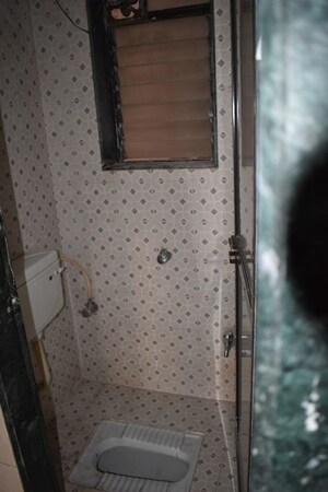 Bathroom in 2 BHK Apartment at Mahatma Society – for Rent