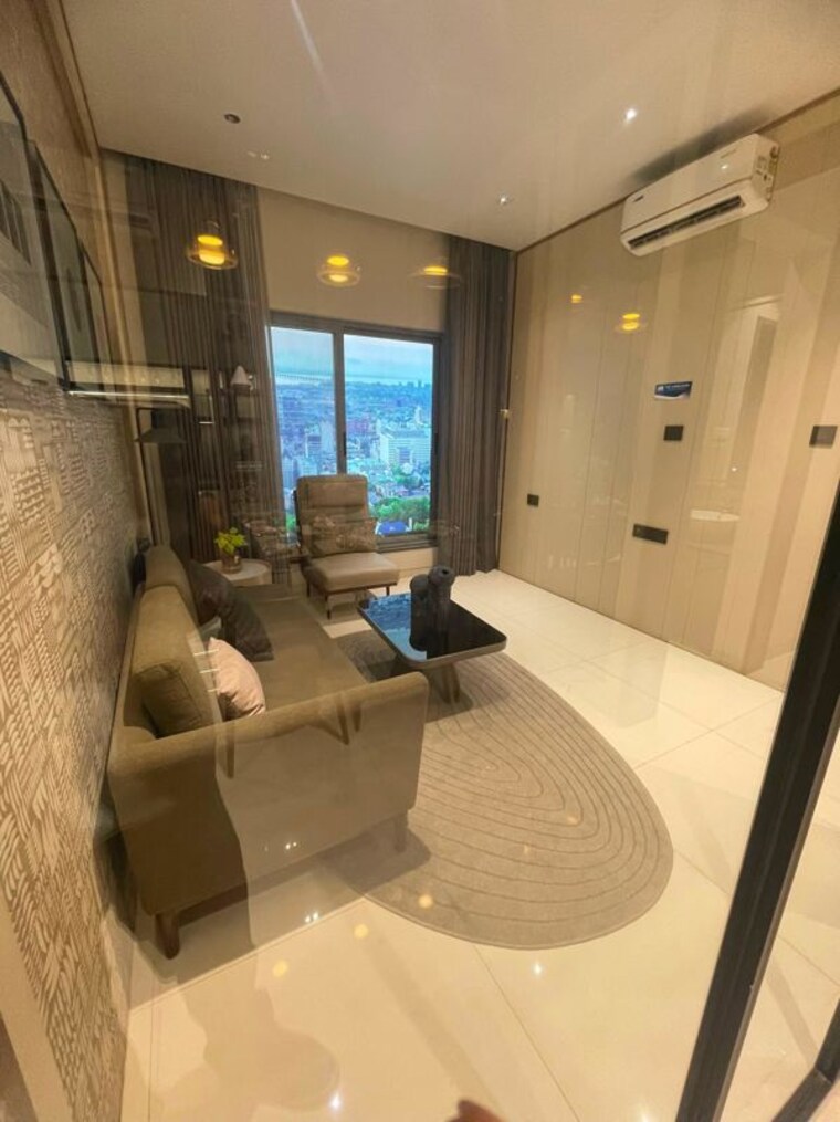 Living Room, ar-mirador 3 Bedroom 1124 Sq.Ft. Apartment In Wakad Pune 10604553