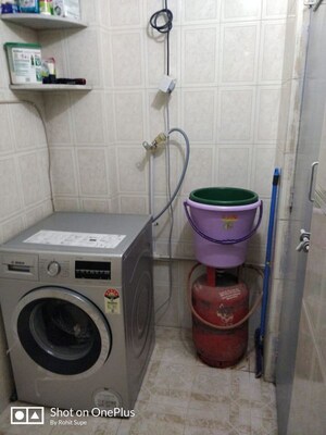 Bathroom in 1 BHK Apartment at Green Field Apartment, Kothrud – for Rent