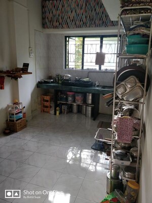 Kitchen in 1 BHK Apartment at Green Field Apartment, Kothrud – for Rent