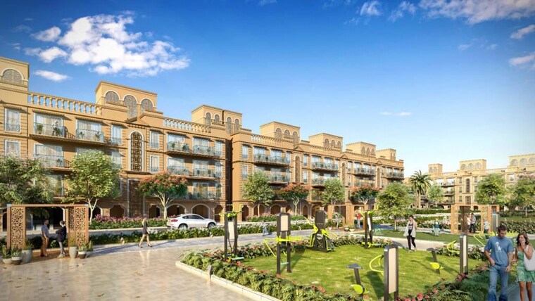 Exterior View, signature-global-park 2 Bedroom 745 Sq.Ft. Builder Floor In Sohna Sector 36 Gurgaon 10604566
