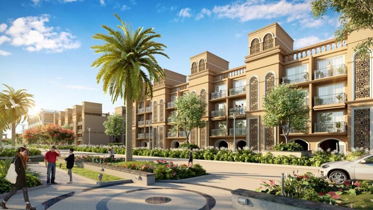 Exterior View, signature-global-park 2 Bedroom 745 Sq.Ft. Builder Floor In Sohna Sector 36 Gurgaon 10604566