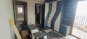 Staircase in 3 BHK Apartment at Vijay RV Sai Vanamali, Miyapur – for Rent